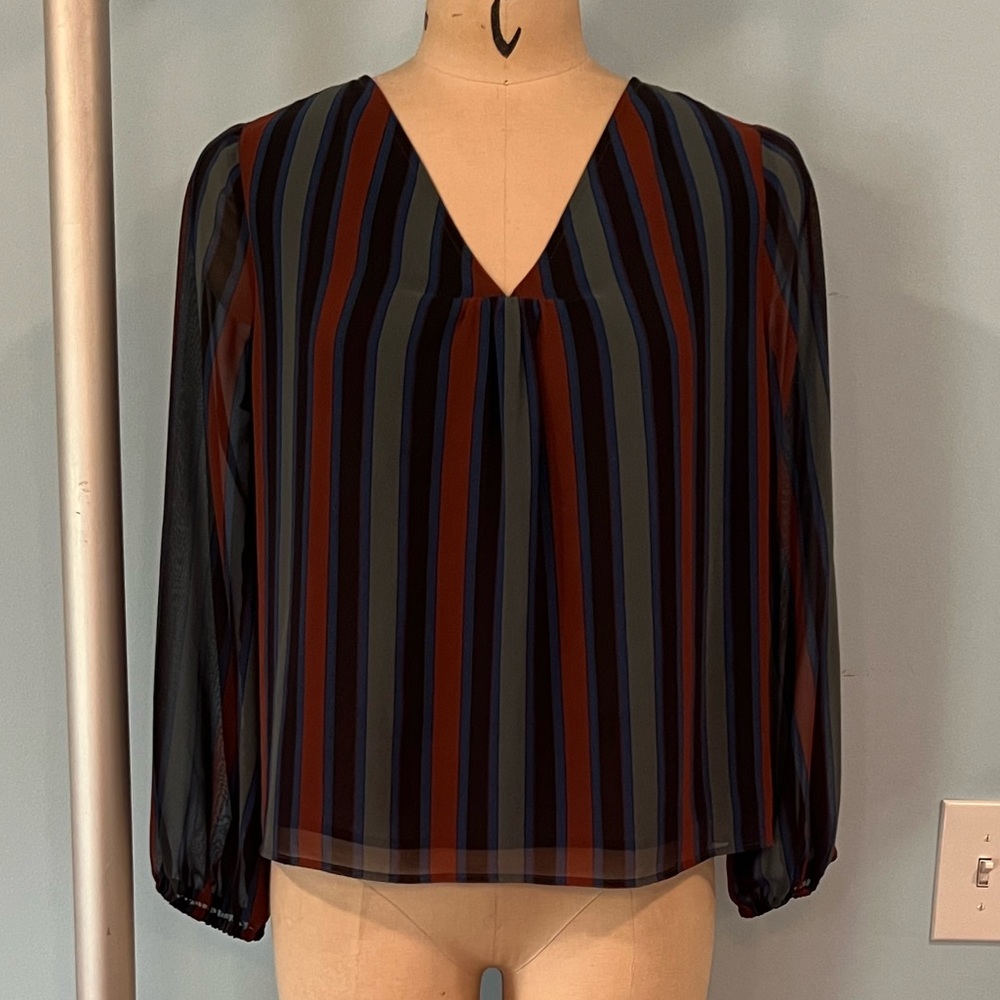 NWT - Madewell Striped Top - Size Medium - Picture 10 of 14